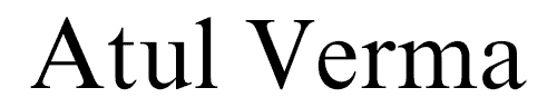 Atul Verma